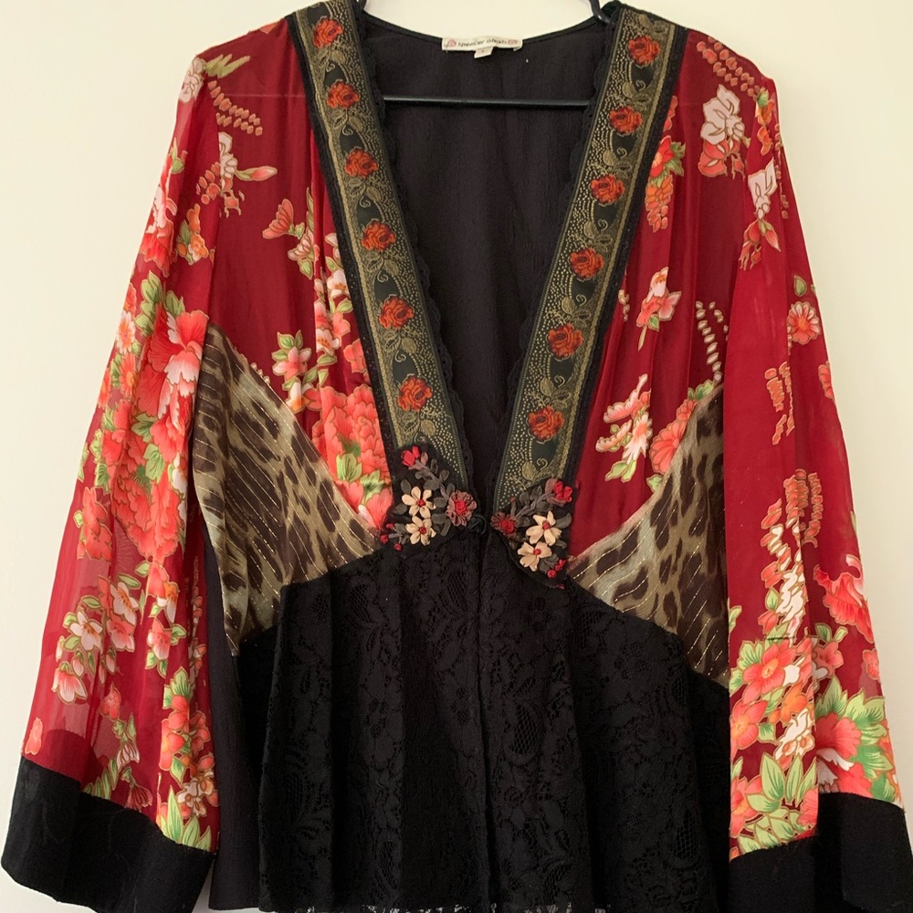 Spencer Alexis Kimono Top